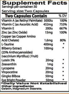 best supplements for eye health Nutravision