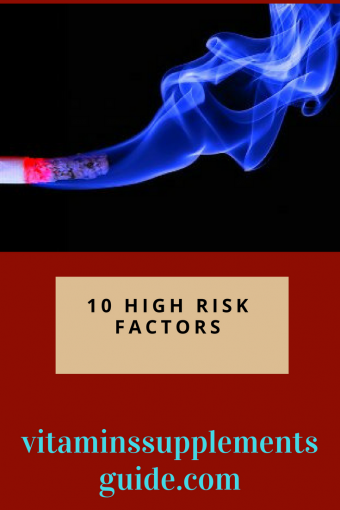 top 10 health risk factors